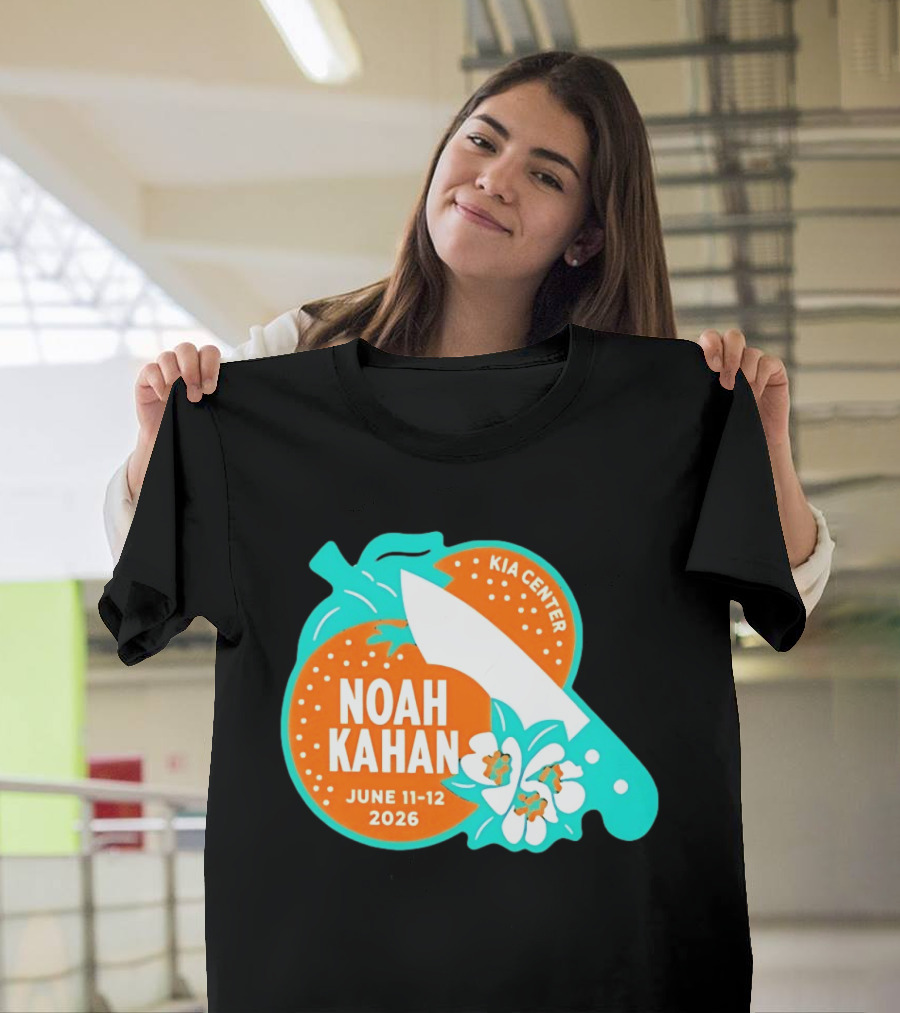 Noah Kahan June 11 12 2026 Kia Center Event Orlando FL T-Shirt