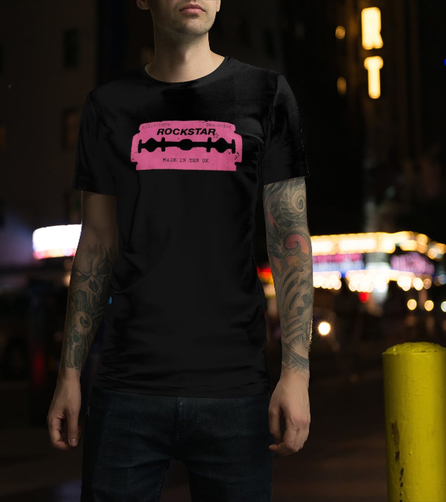 Rockstar Razor Blade Made In The UK T-Shirt