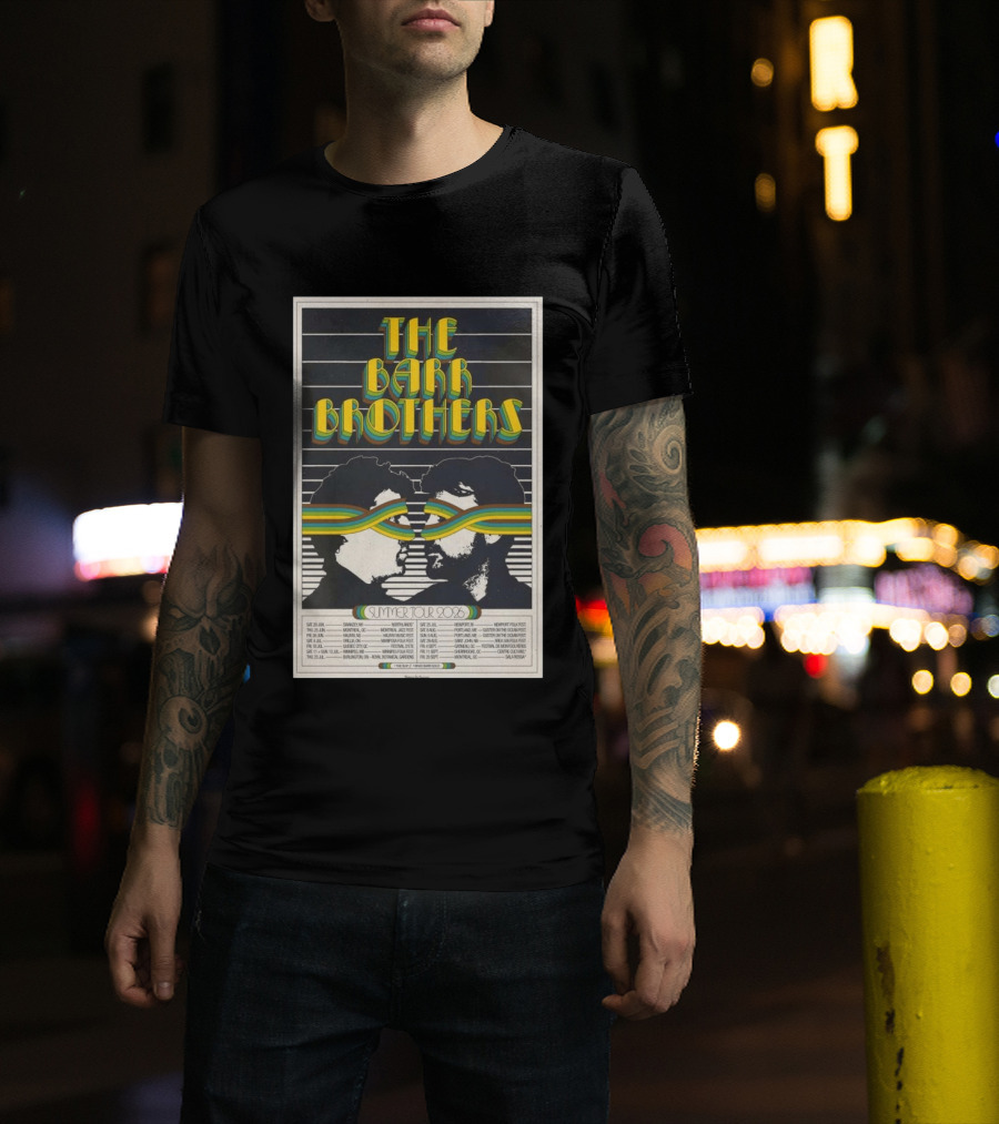 The Barr Brothers Summer Tour 2026 Swanzey NH Concert June 20 T-Shirt
