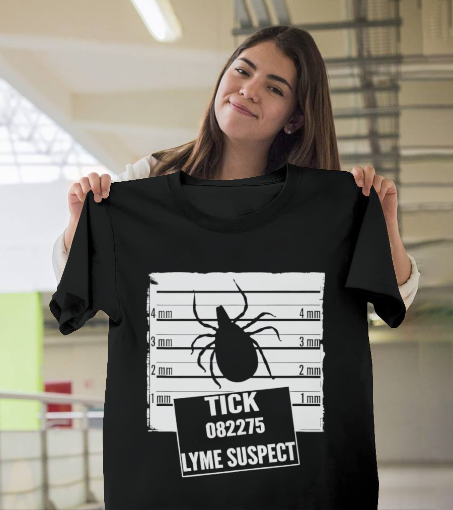 Tick 082275 Lyme Suspect Shot Insect T-Shirt