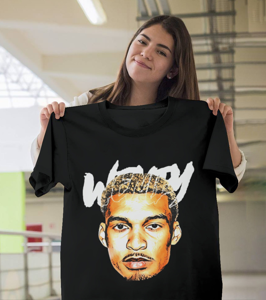 Victor Wenby Bold Basketball Star Big Head T-Shirt