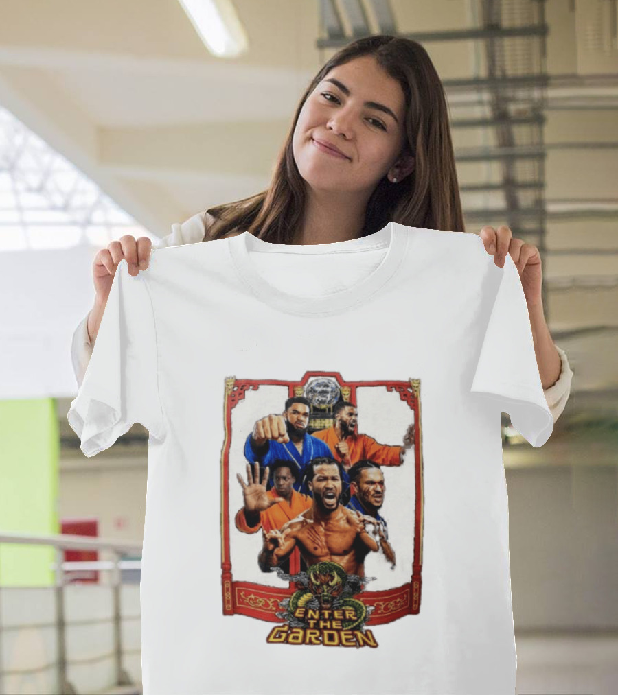 Enter The Garden Knicks Jalen Brunson Josh Hart OG Anunoby Basketball T-Shirt
