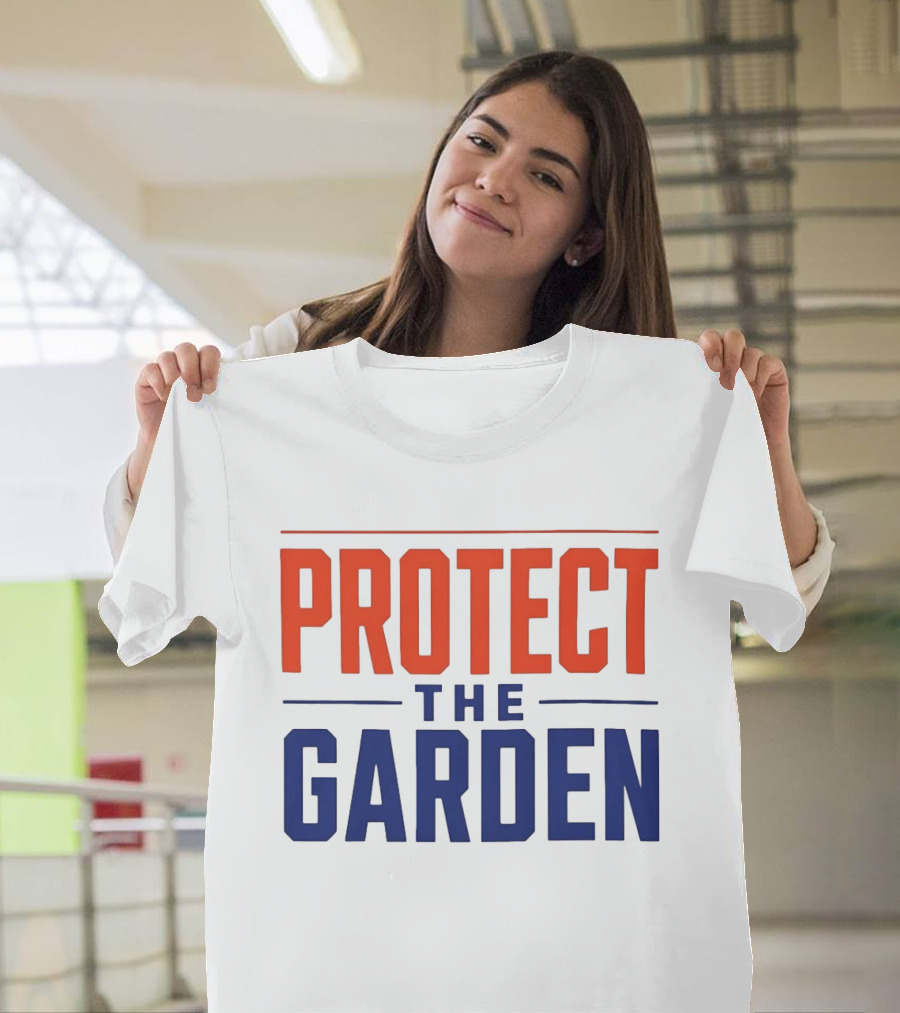 New York Knicks Protect The Garden Madison Square Basketball Team T-Shirt