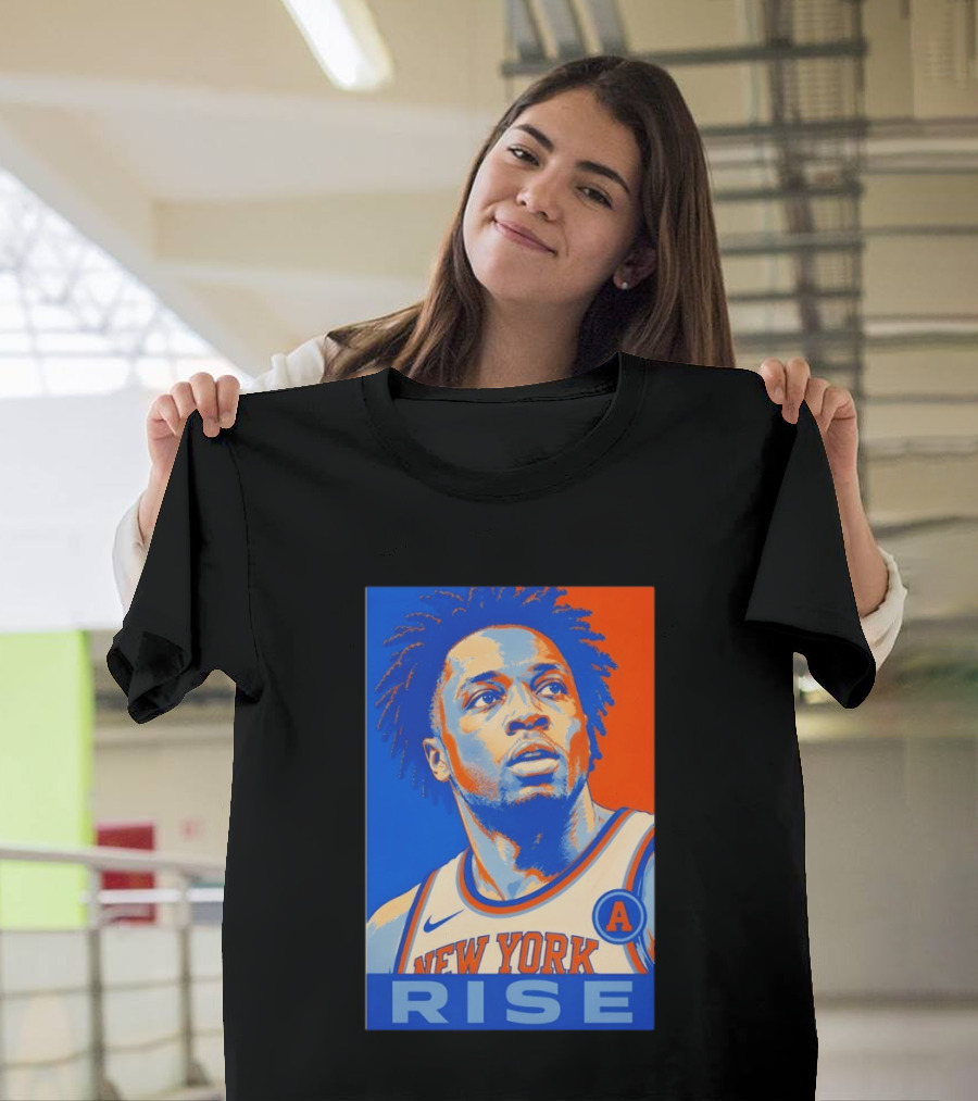 New York Knicks Rise OG Anunoby 2026 NBA Hope T-Shirt