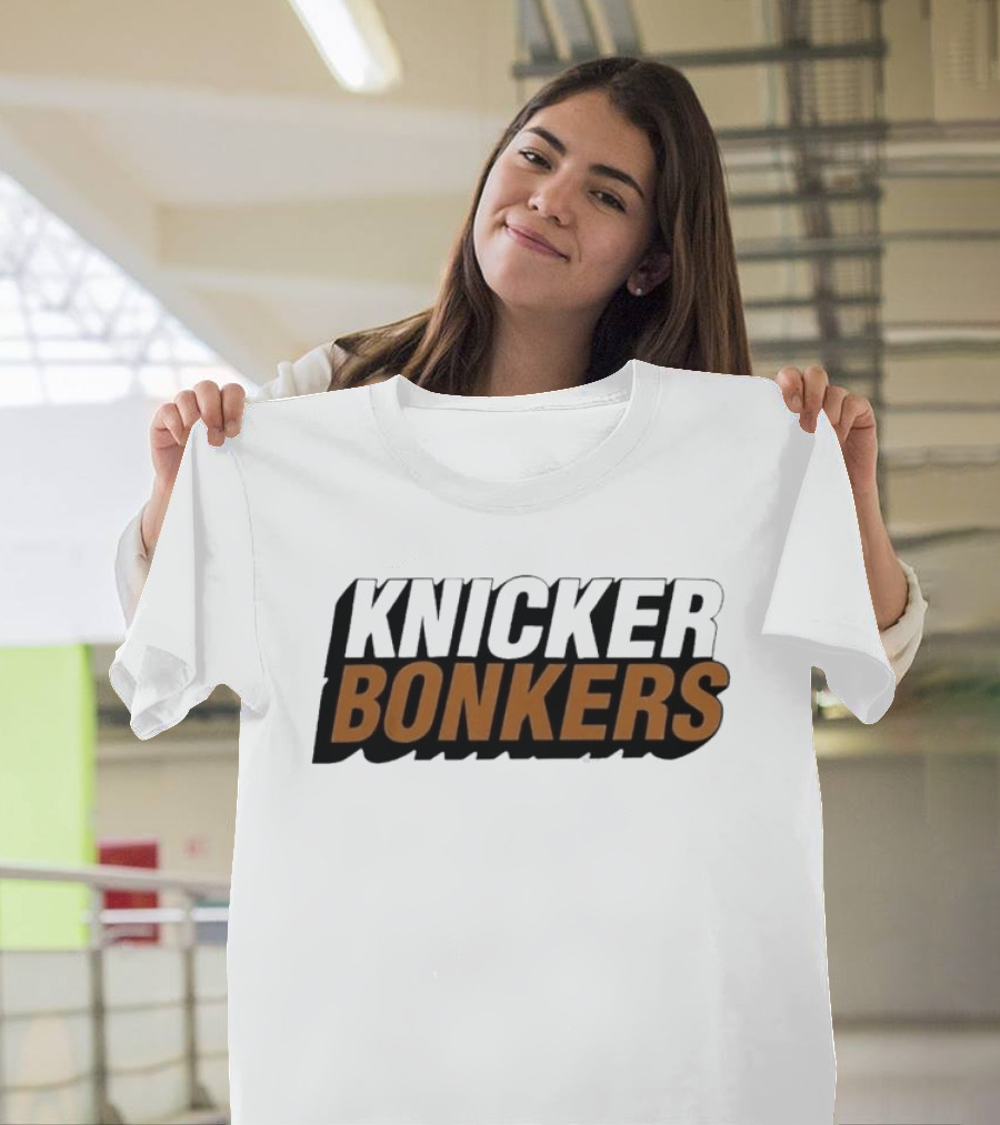 Knicker Bonkers New York Knicks Basketball NBA 2026 Game Day Celebration T-Shirt