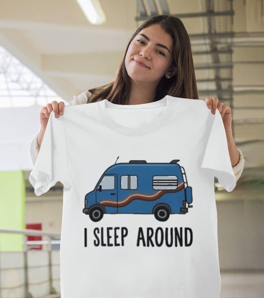 Passenger Van I Sleep Around Tyler Genocchio T-Shirt