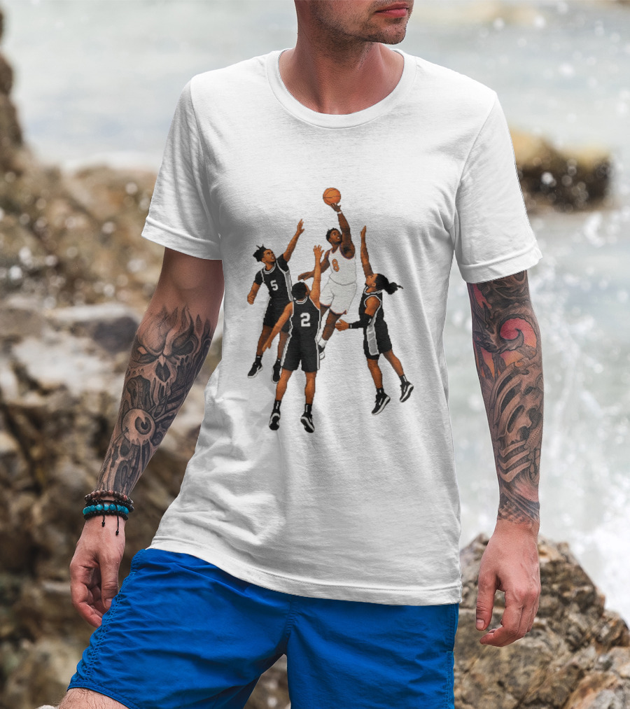 OG Anunoby Knicks Basketball Cartoon NBA 2026 T-Shirt