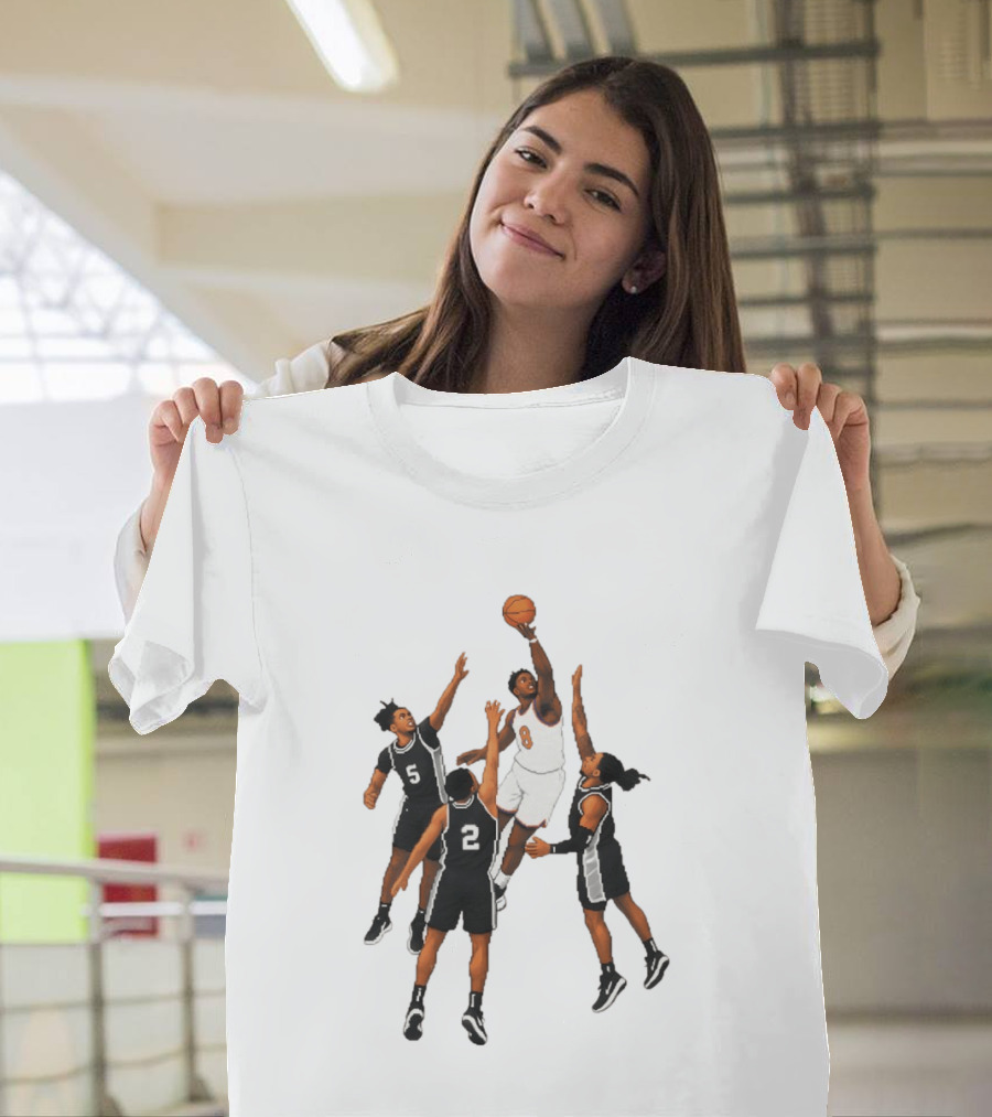 OG Anunoby Knicks Basketball Cartoon NBA 2026 T-Shirt