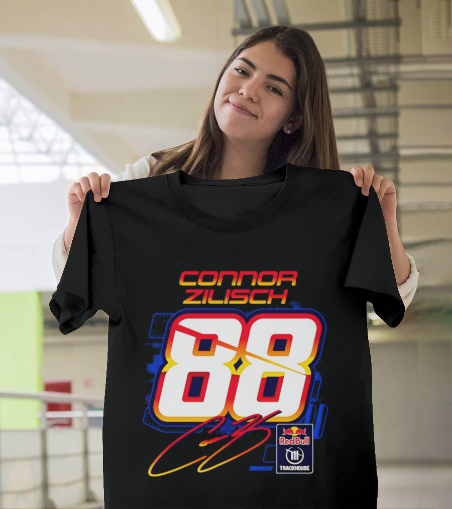 Connor Zilisch 88 Red Bull Trackhouse Racing T-Shirt