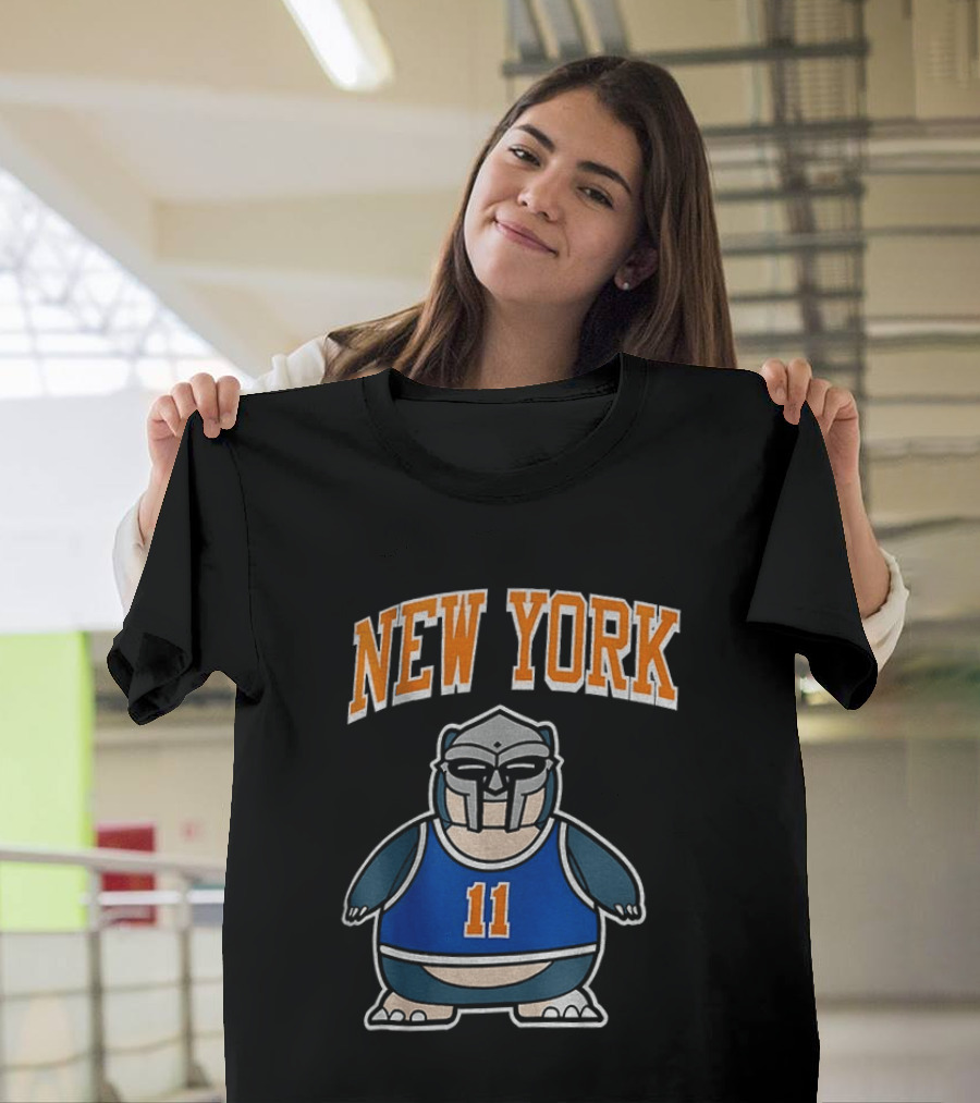 New York Knicks MF Doom Jalen Brunson #11 NBA Basketball 2026 T-Shirt