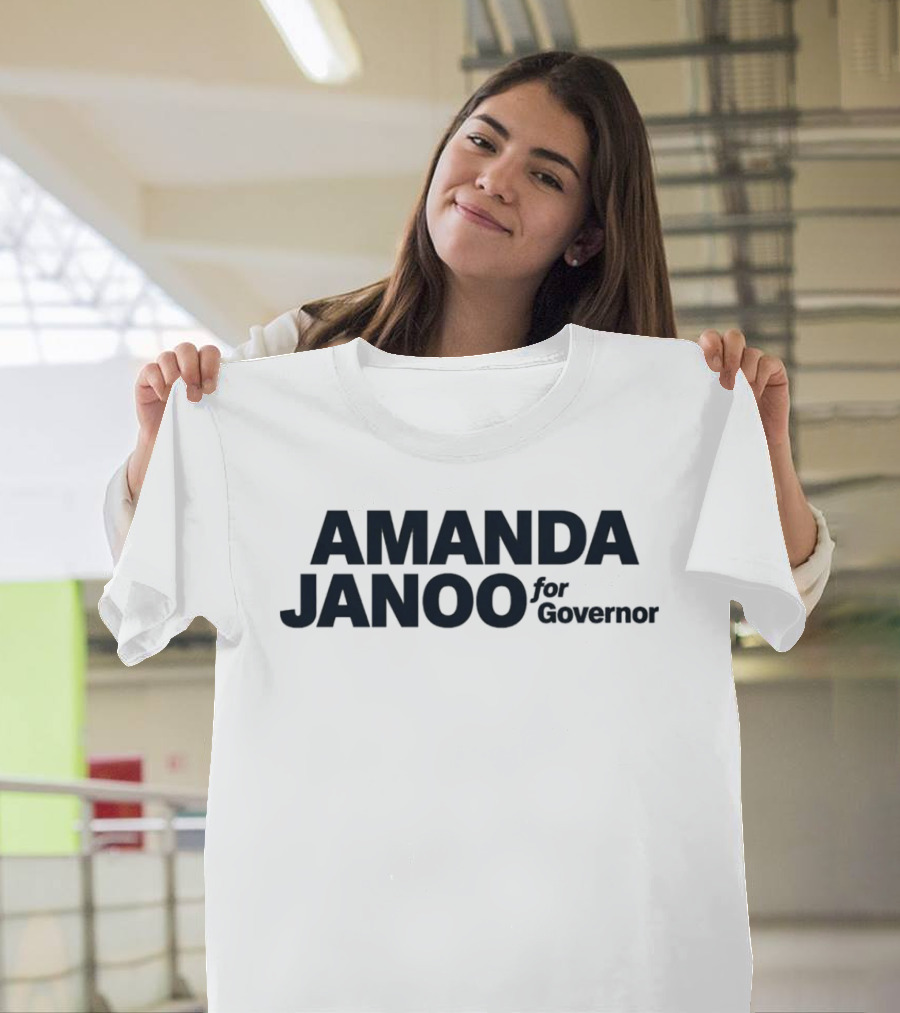 Amanda Janoo For Governor 2026 Campaign T-Shirt
