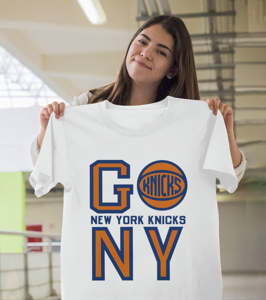 New York Knicks Go NY Basketball Team Fan T-Shirt