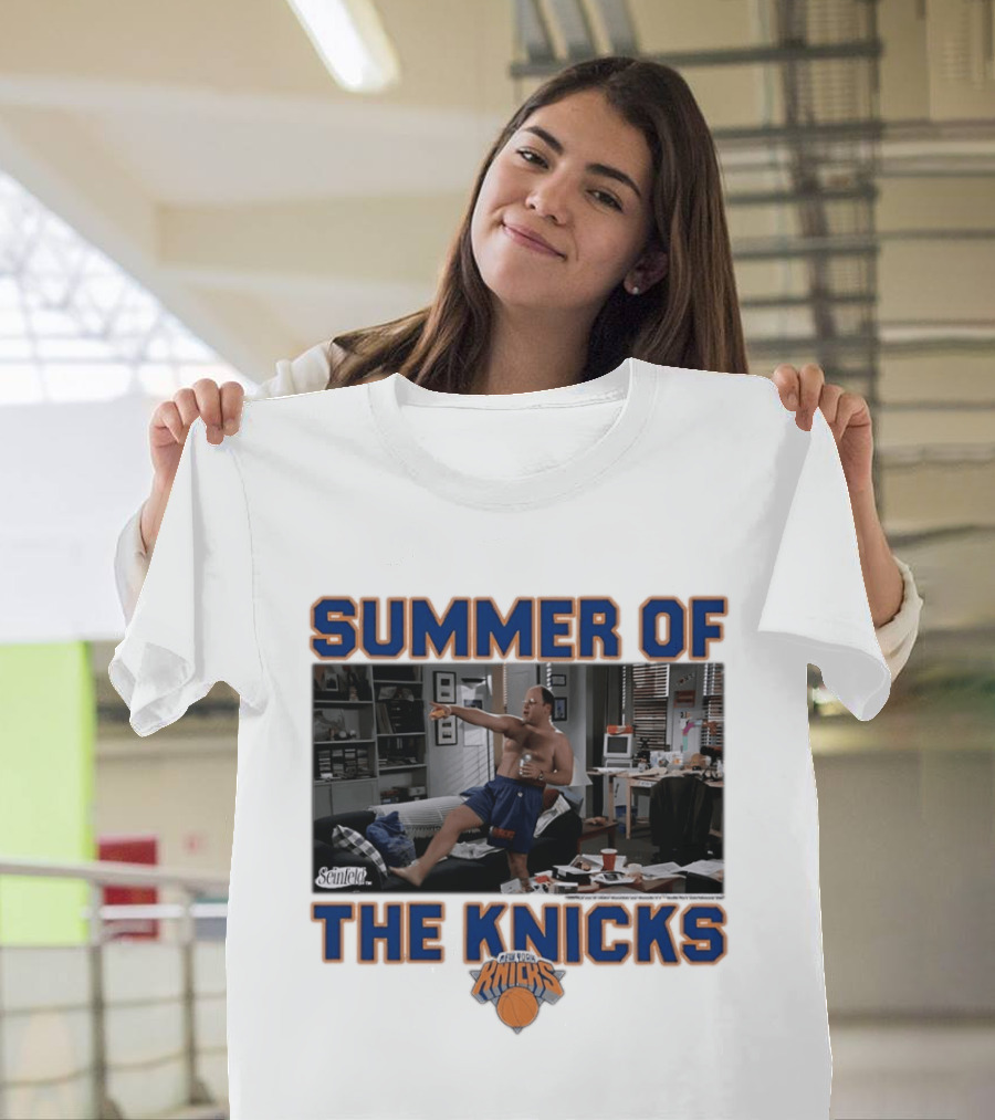 Summer Of The Knicks George Costanza Seinfeld New York Knicks Basketball T-Shirt