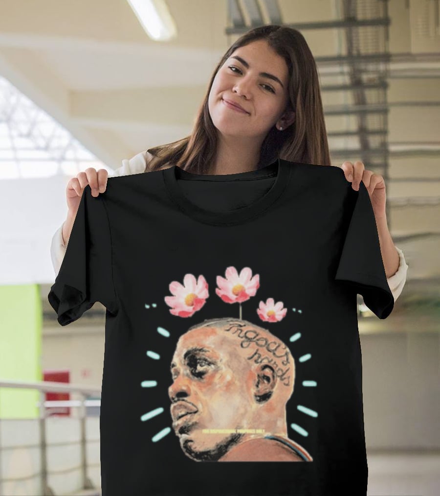 In God's Hands Always Believe In Yourself Crown Act Flower Artistry T-Shirt