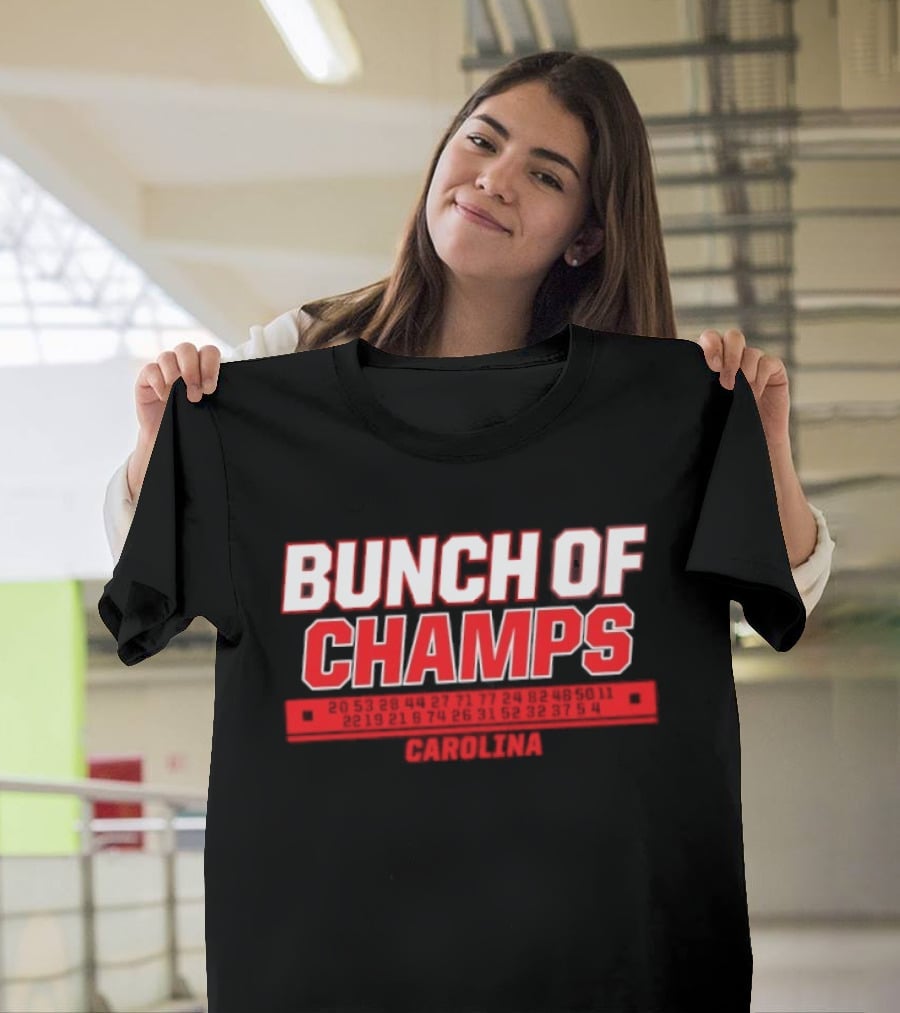 Carolina Hurricanes Bunch Of Champs 2026 T-Shirt