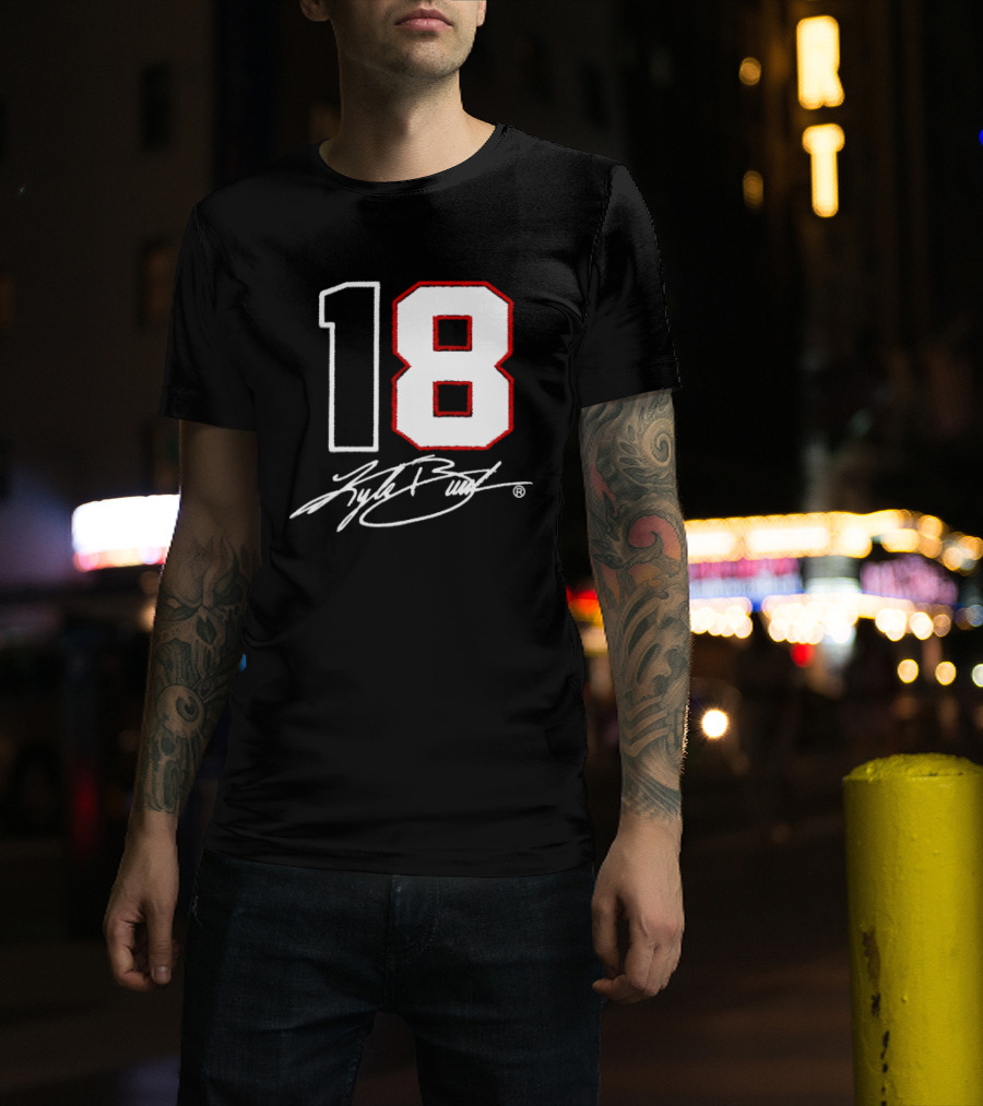 Denny Hamlin Kyle Busch 18 NASCAR Cup Series Racing Signature T-Shirt