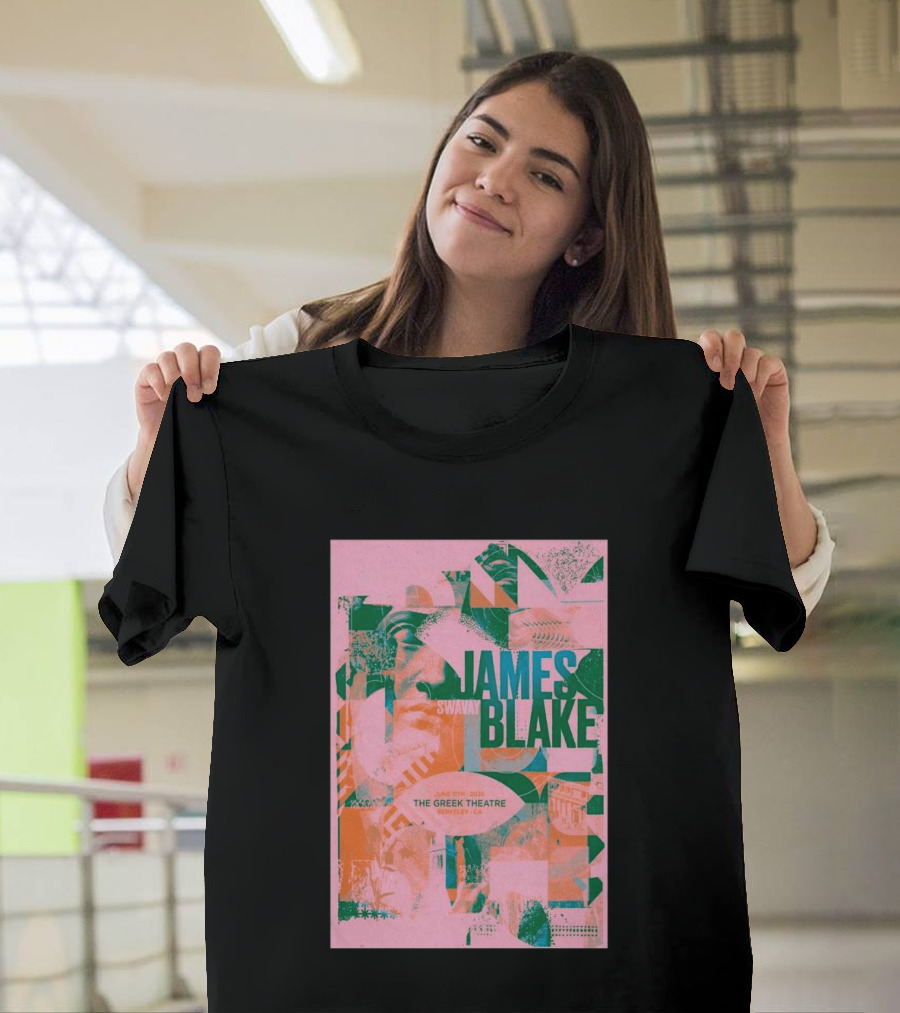 James Blake June 11 2026 Greek Theatre Berkeley CA T-Shirt