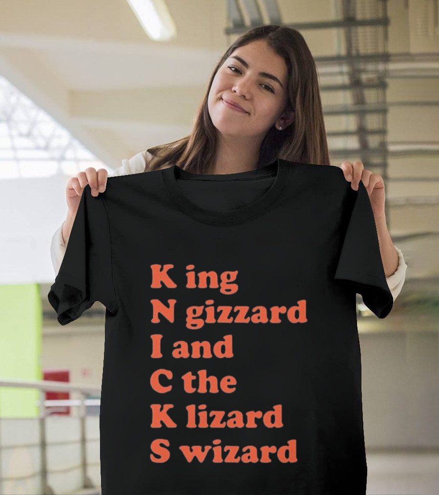 King Gizzard And The Lizard Wizard Knicks Collaboration T-Shirt