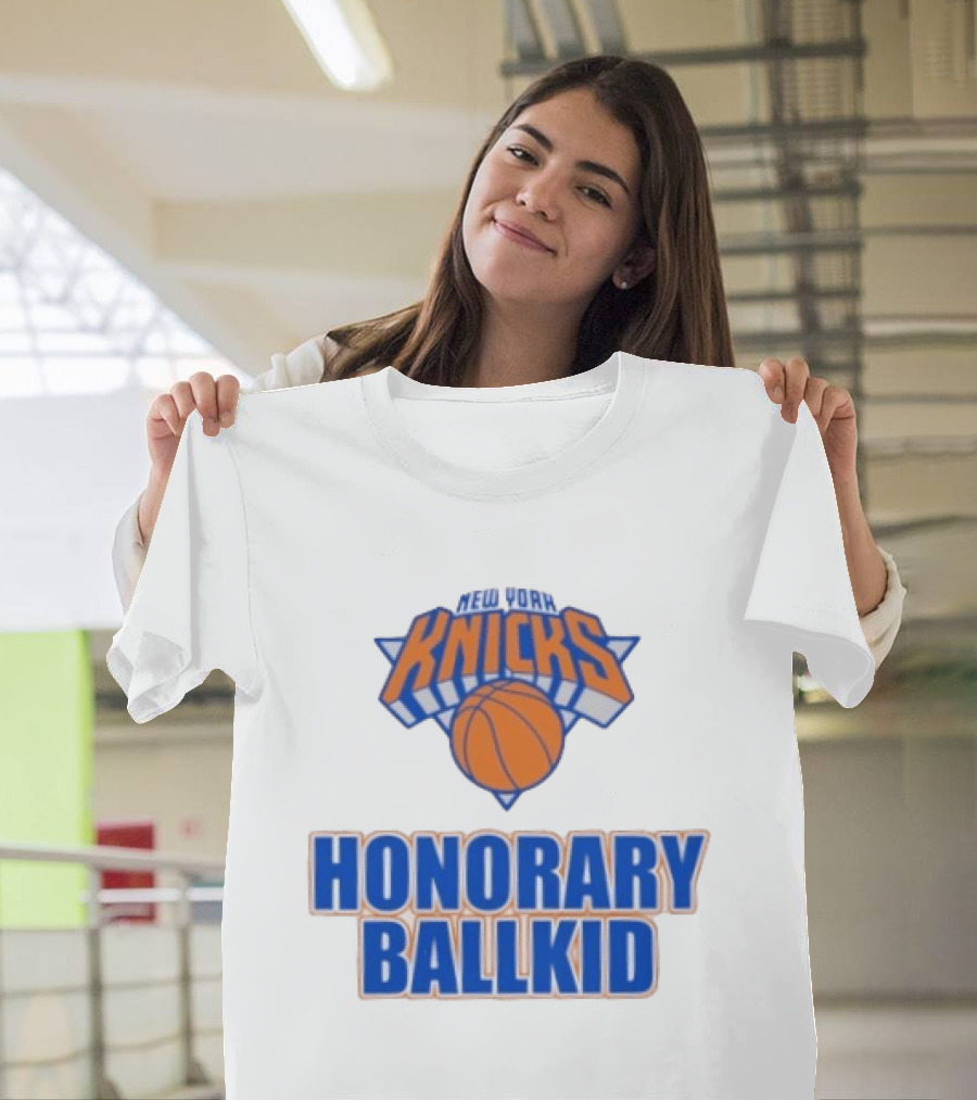 New York Knicks Honorary Ballkid Recognition T-Shirt