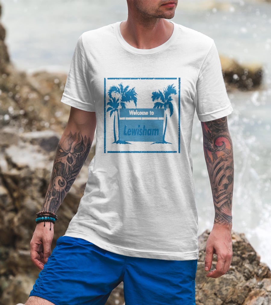Supergirl Milly Alcock Welcome To Lewisham Palm Trees T-Shirt