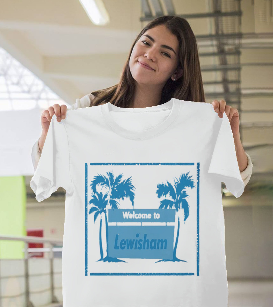 Supergirl Milly Alcock Welcome To Lewisham Palm Trees T-Shirt