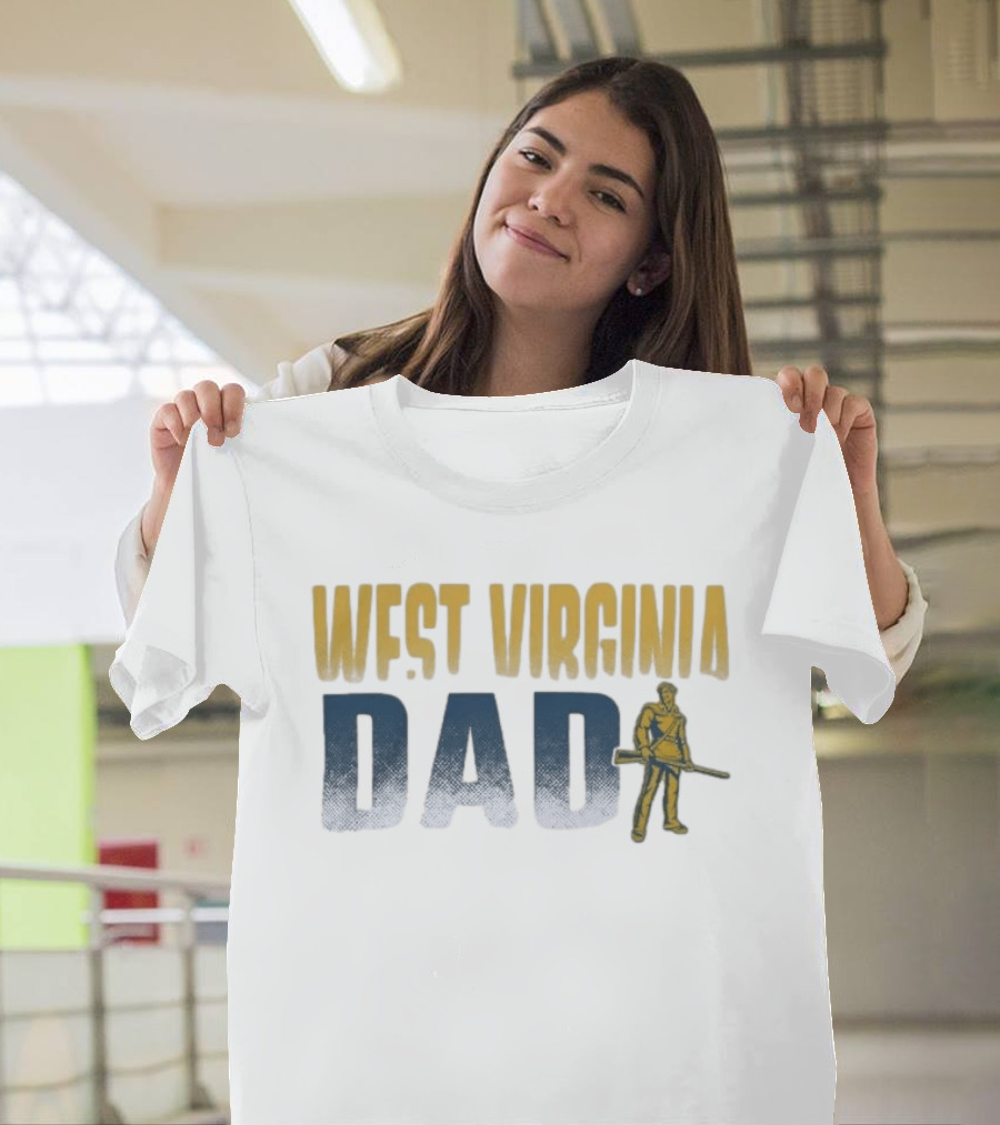West Virginia Dad Mountaineer Spirit T-Shirt