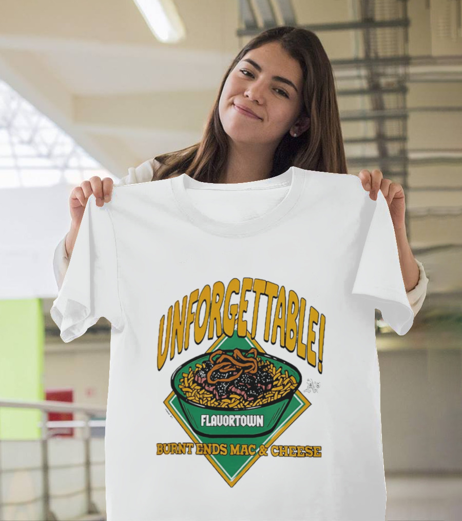 Unforgettable Flavortown Burnt Ends Mac & Cheese T-Shirt