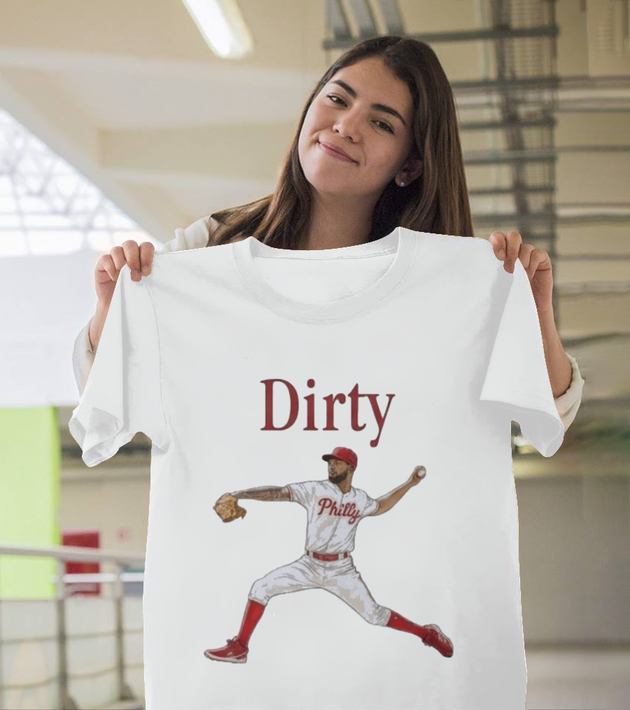 Dirty Cristopher Sanchez Philly Phillies T-Shirt