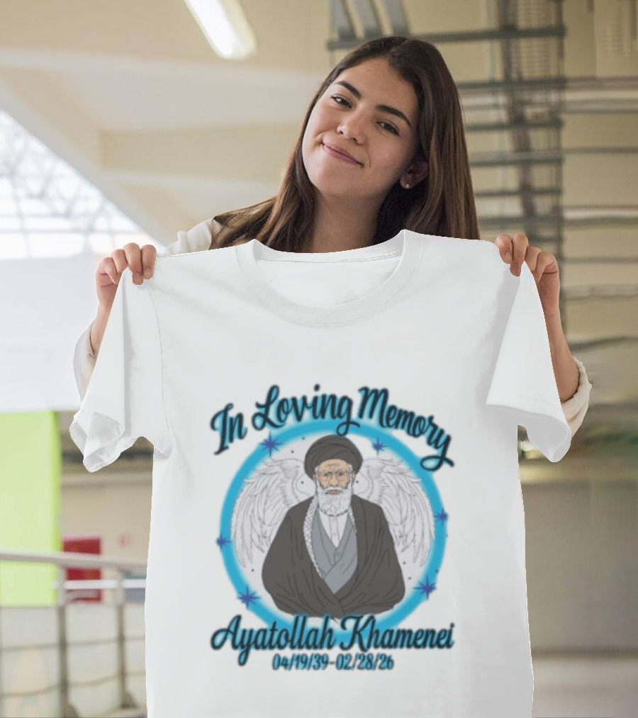 In Loving Memory Ayatollah Khamenei 041939 022826 T-Shirt