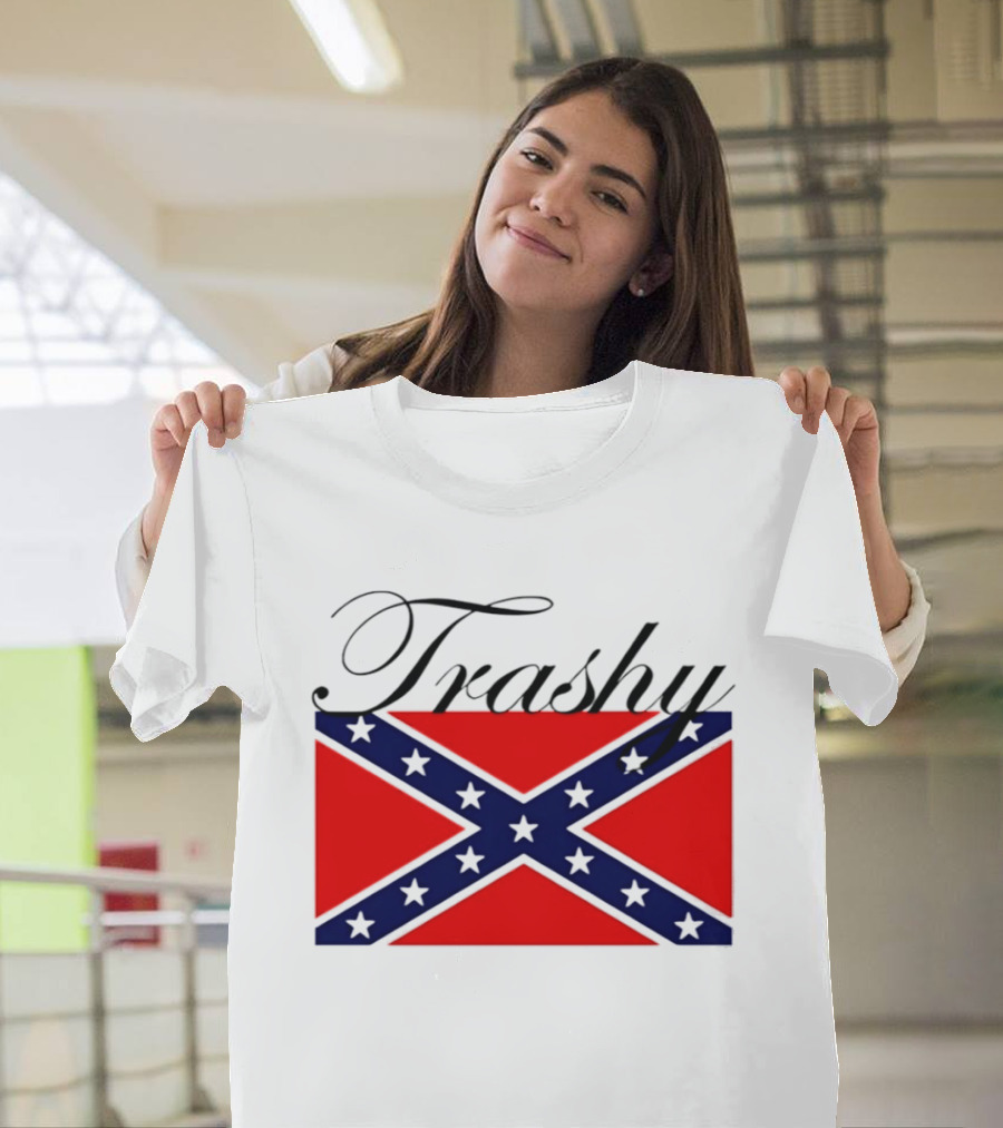 Trashy Confederate Flag Classic T-Shirt