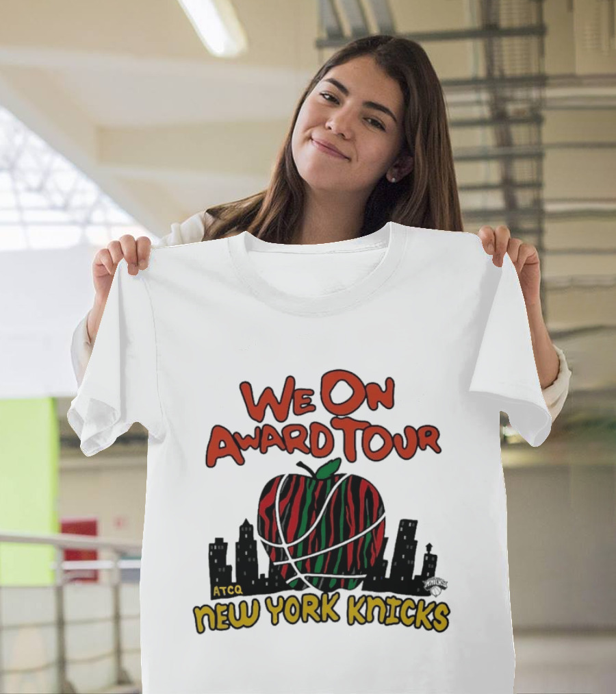 We On Award Tour A Tribe Called Quest New York Knicks T-Shirt