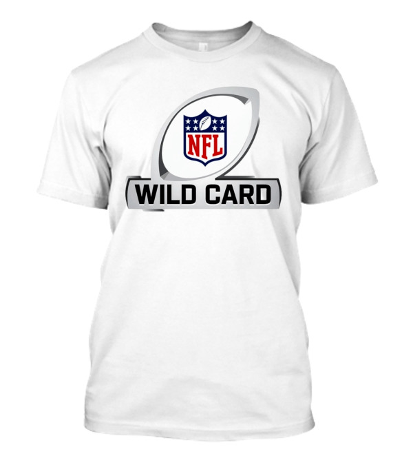 NFL Wild Card 2026 Logo Football T-Shirt