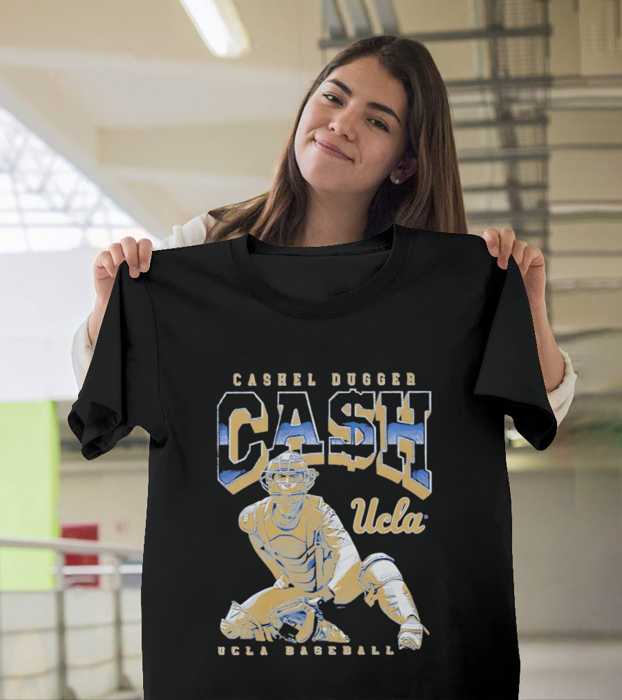 Cashel Dugger UCLA Baseball CASH Bruins Posing T-Shirt