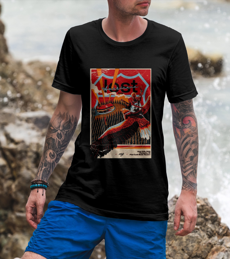 MCK Lost Americana Tour June 16 2026 Clarkston MI Pine Knob Music Theatre T-Shirt