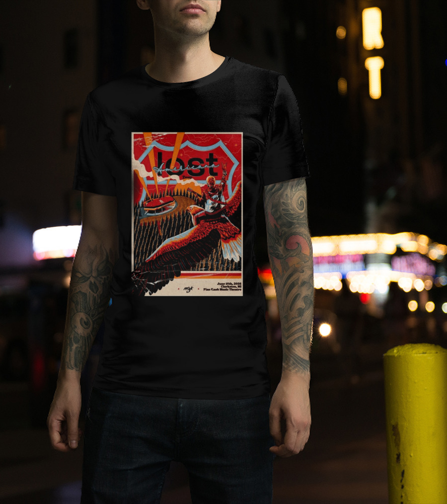 MCK Lost Americana Tour June 16 2026 Clarkston MI Pine Knob Music Theatre T-Shirt