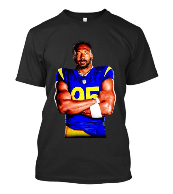 Myles Garrett 95 Los Angeles Rams Football Sports Fan T-Shirt