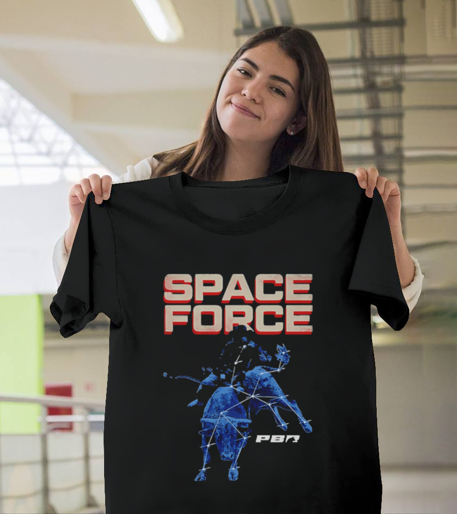 PBR Space Force Bull Rider Online Exclusive T-Shirt