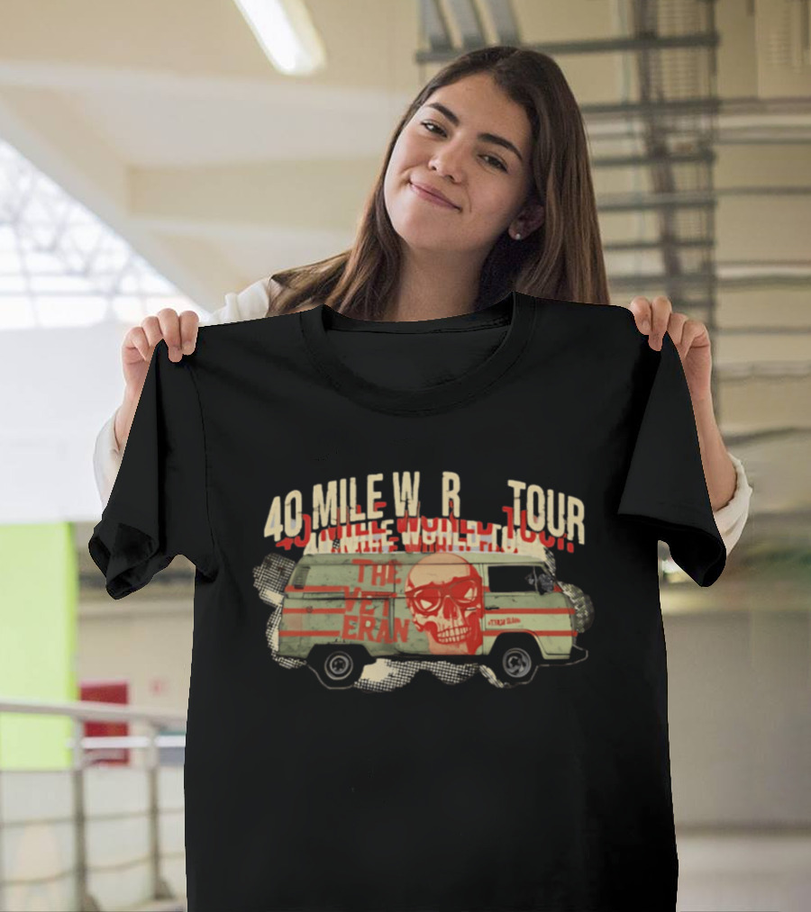 The Veteran Jack Vaughn 40 Mile Tour T-Shirt