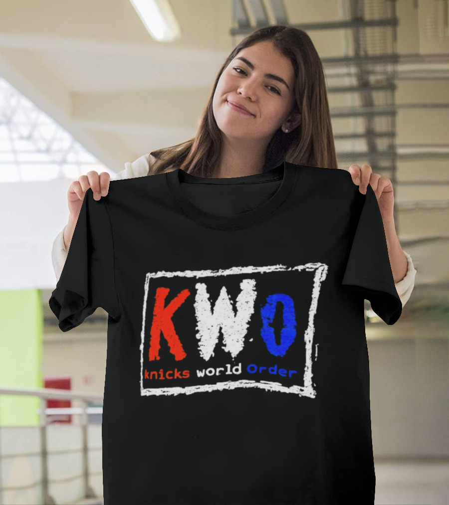KWO Knicks World Order New York 2026 NBA Champs T-Shirt