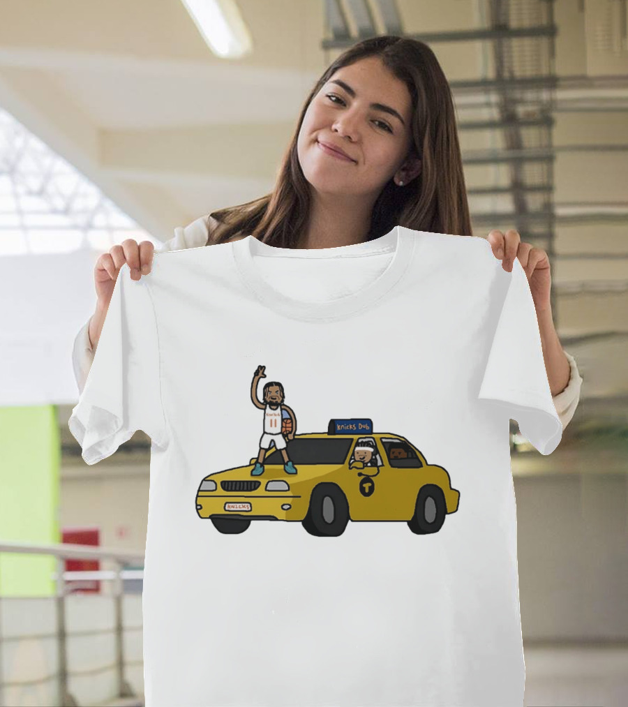 Jalen Brunson New York Knicks Dub Taxi Knicks Dub T-Shirt