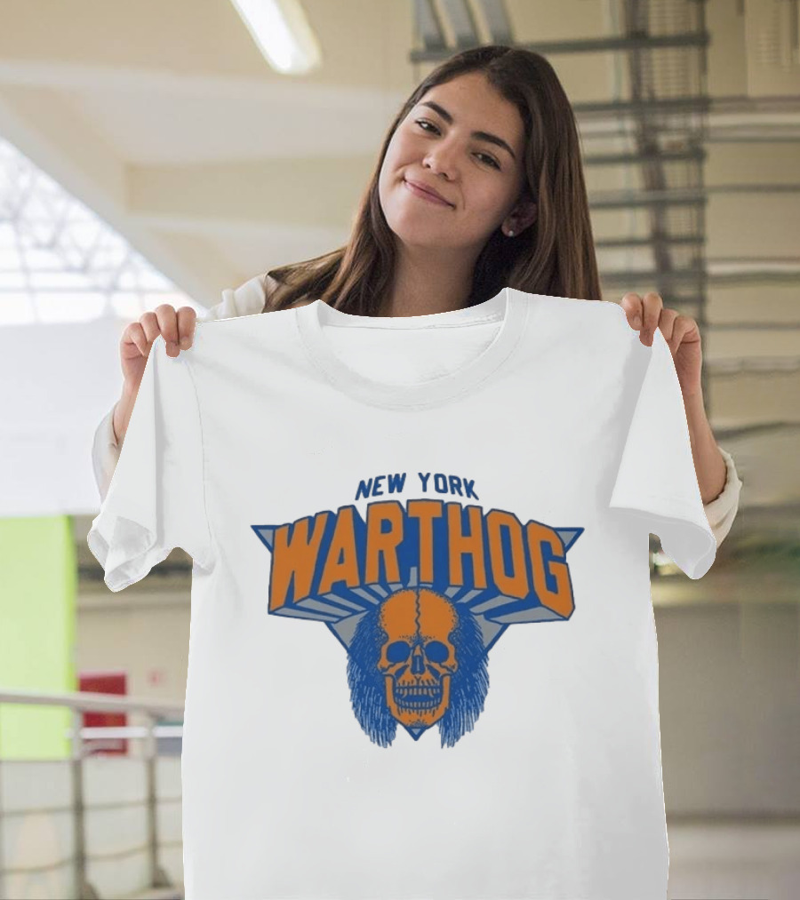 New York Warthog Skull T-Shirt