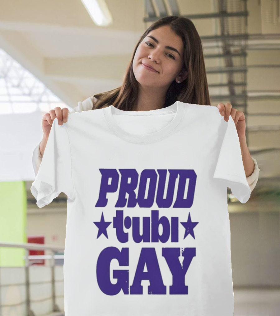 Proud Tubi Gay Stars LGBTQ+ Celebration T-Shirt