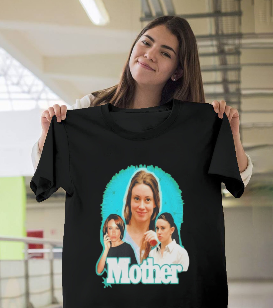 Casey Anthony Mother Colorful Collage T-Shirt