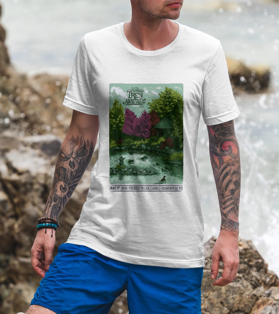 Trey Anastasio June 17 2026 Frederik Meijer Gardens Grand Rapids MI T-Shirt