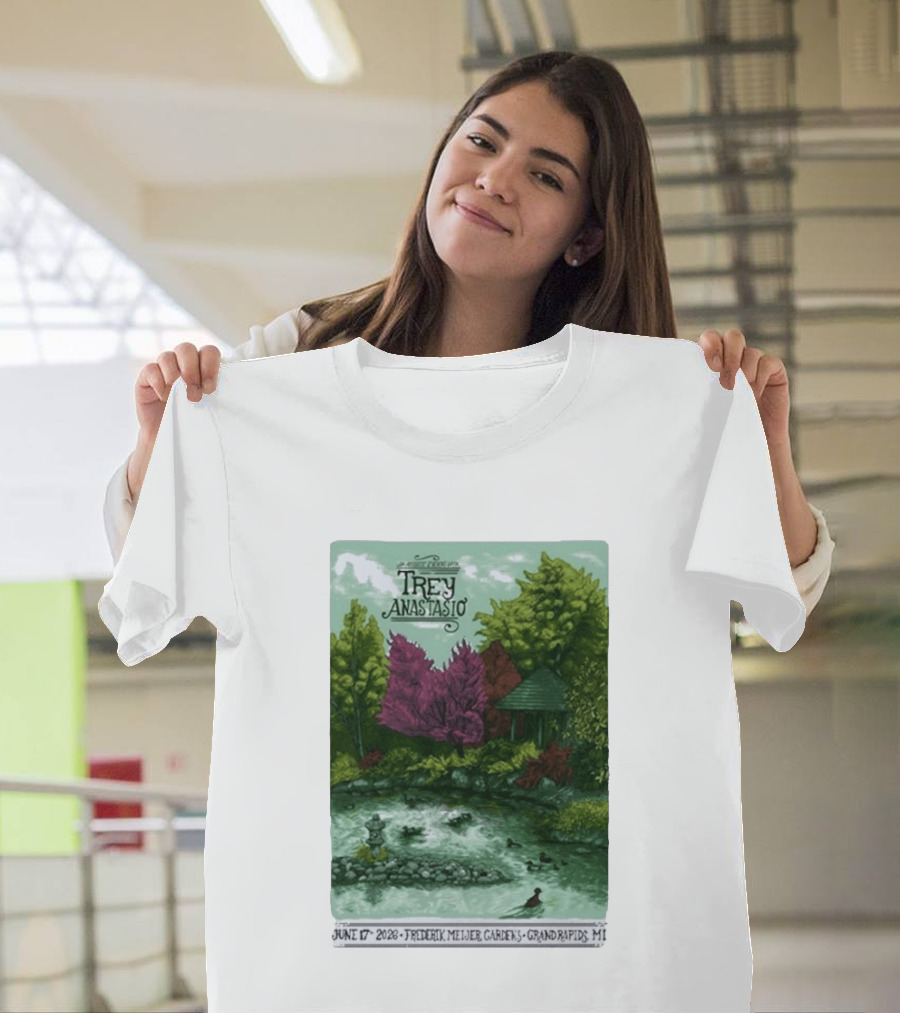 Trey Anastasio June 17 2026 Frederik Meijer Gardens Grand Rapids MI T-Shirt