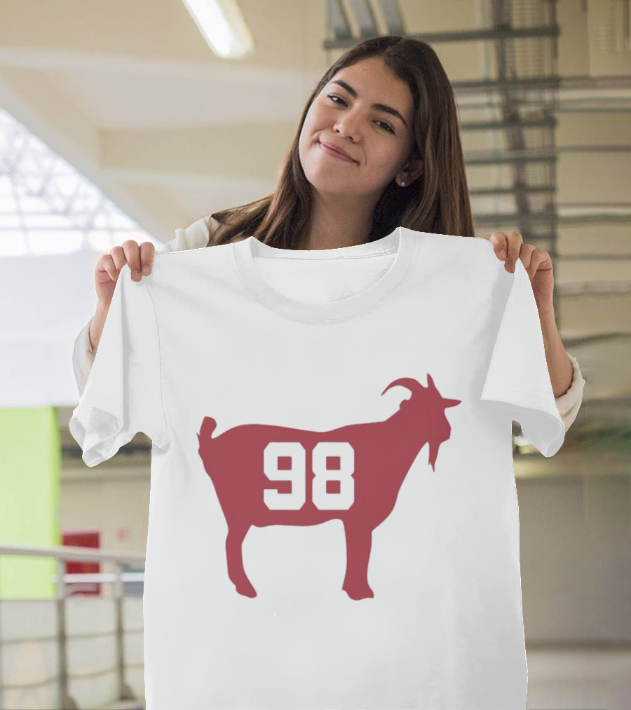 98 Goat Jordy Frahm Nebraska Football T-Shirt