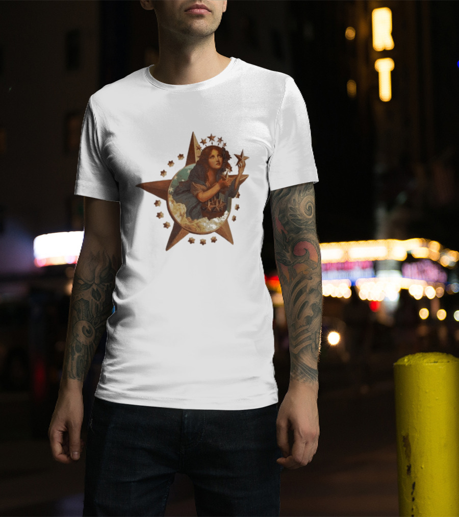 A Ma Maniere Alchemist Star Girl Celestial Starburst T-Shirt