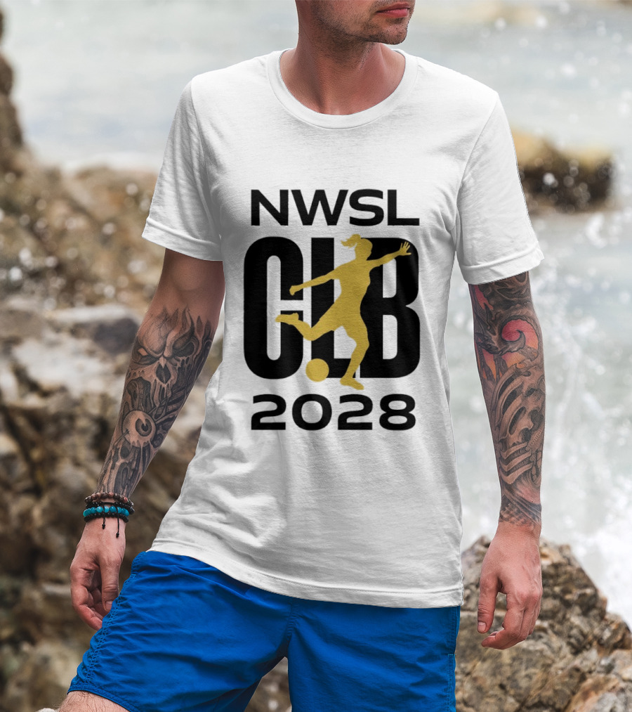 NWSL CLB 2028 Women's Soccer T-Shirt