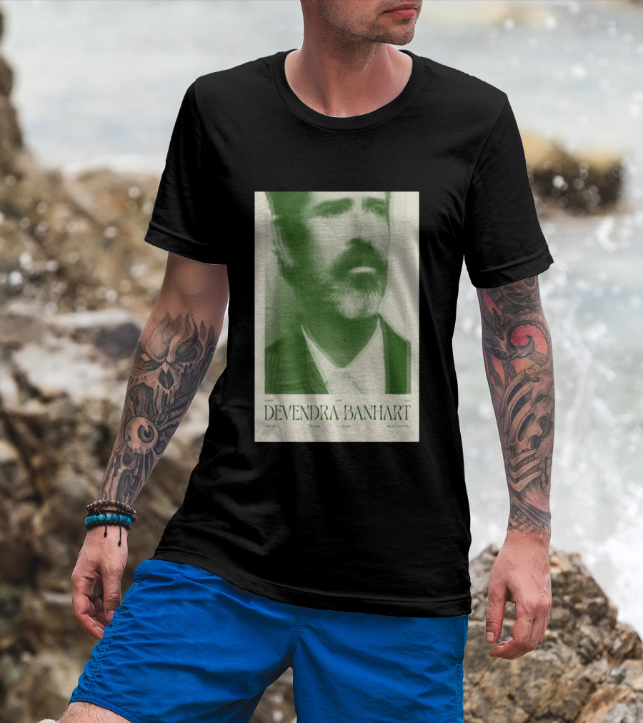 Summer 2026 Devendra Banhart Poznań Poland Malta Festival June 25 T-Shirt