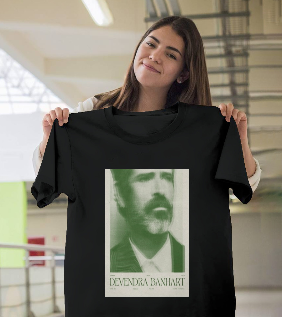Summer 2026 Devendra Banhart Poznań Poland Malta Festival June 25 T-Shirt